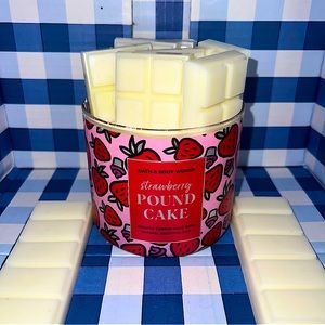 Bath and body works Candle Strawberry Pound Cake Wax Melts